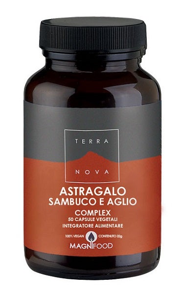 Terranova Astragalo Sambuco E Aglio Complex 50 Capsule