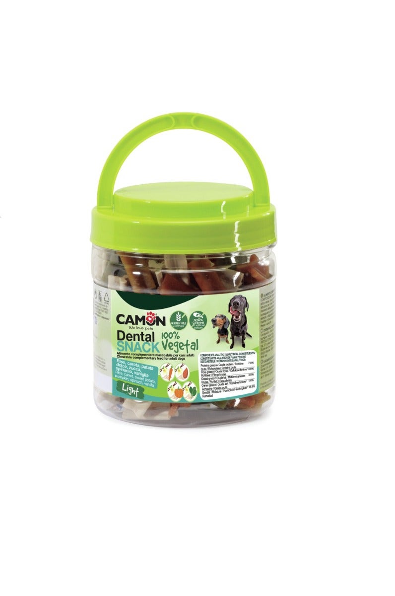 Camon Mini Stick Bauveg Snack Aromatizzati Alla Vaniglia Per Cani 300g