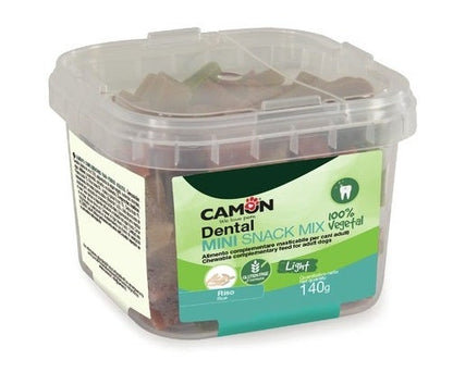 Camon Dental Snack Forma Mini Dentini Con Riso Per Cani 140g