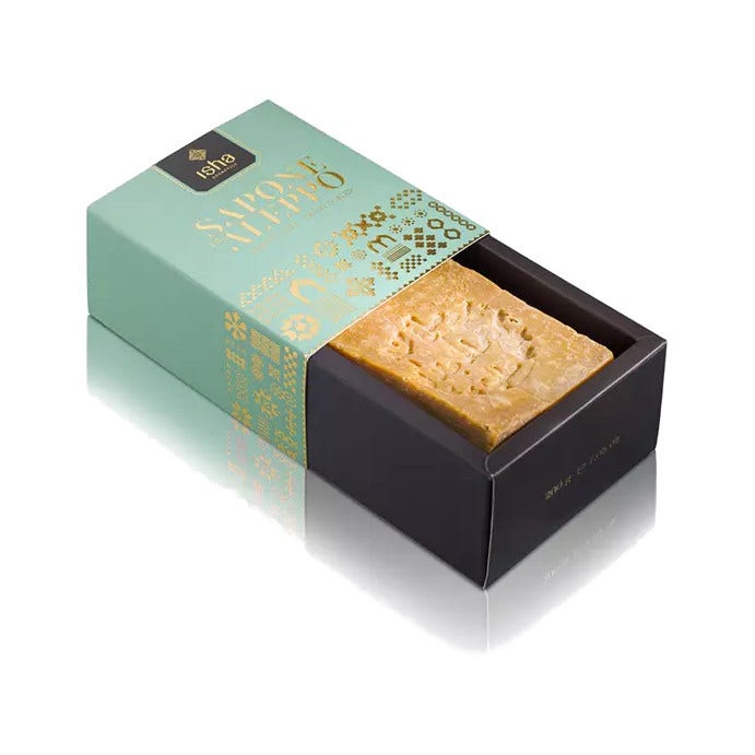 Isha Cosmetics Sapone Di Aleppo 25% Olio Di Alloro 200g