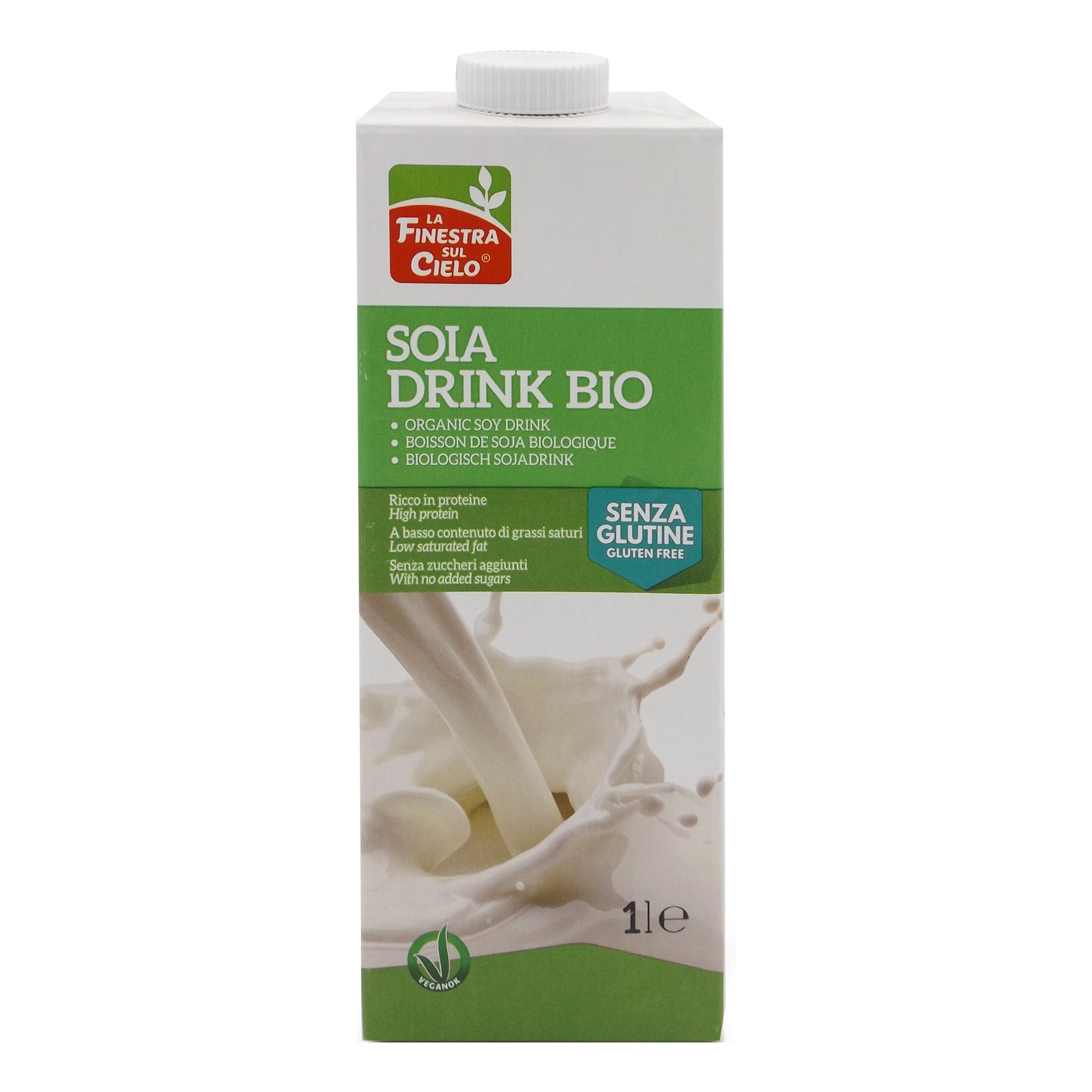 FINESTRA SUL CIELO Bev.Soia Drink S/G Bio 1Lt