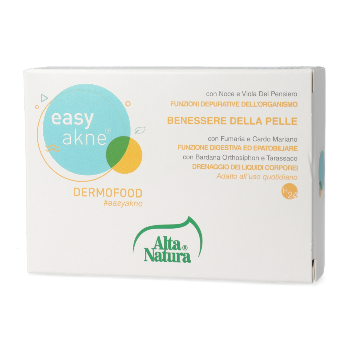 Alta Natura Easy Akne Dermofood 60 Compresse