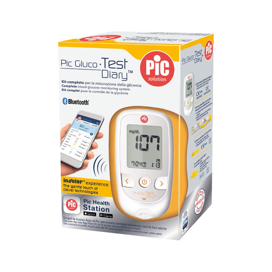PIC KIT GLUCO GLUCOTEST DIAR