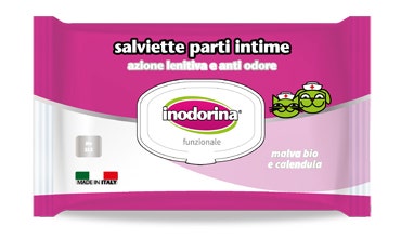 Inodorina Funzionale Salviette Parti Intime Per Cani/Gatti 40 Salviette