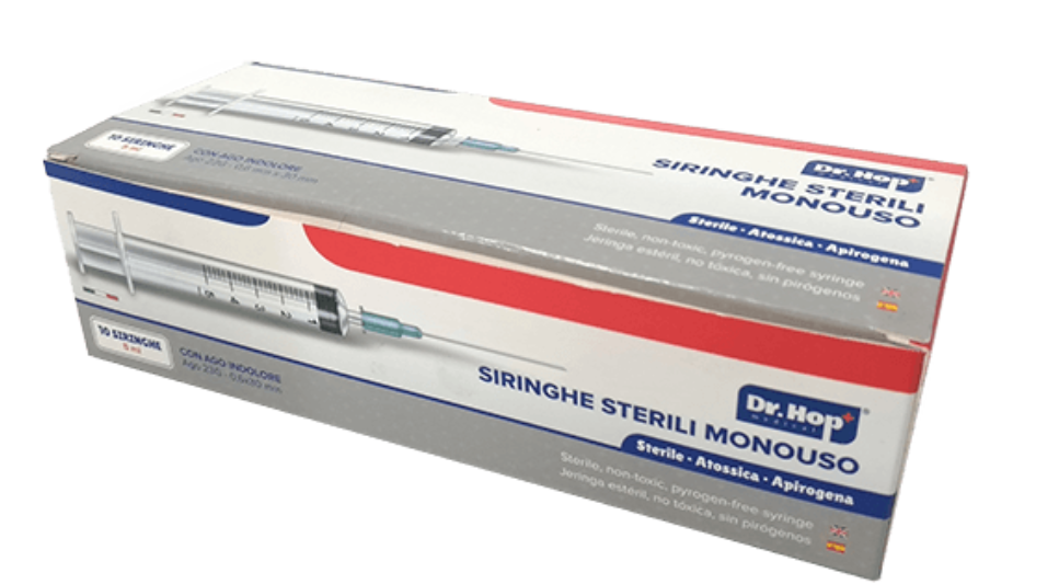 DRHOP SIRINGHE 5ML 10 PEZZI