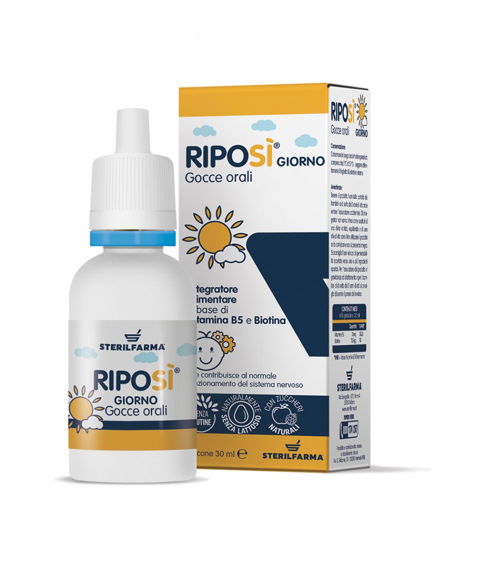 RIPOSI' GIORNO GOCCE ORALI 30ML