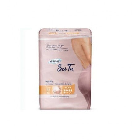 SERENITY PANTS ADVANCE SEI TU EXTRA TAGLIA M 10 PEZZI