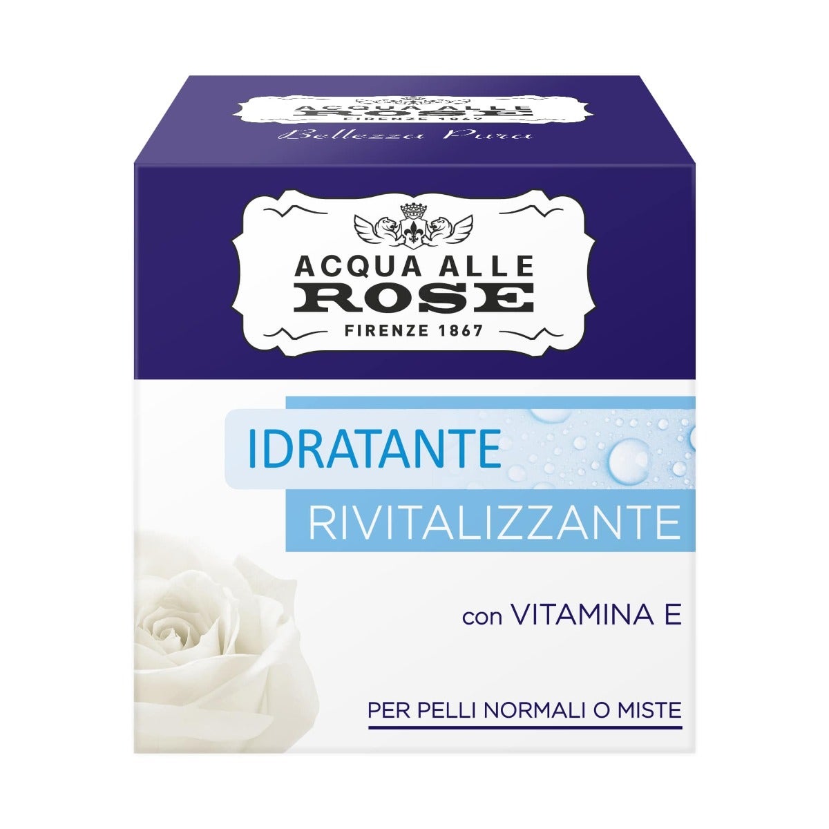 Acqua Alle Rose Crema Viso Idratante Pelli Normali O Miste 50ml