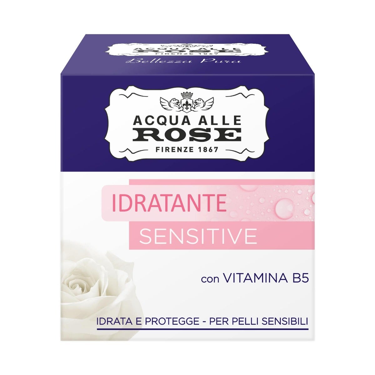 Acqua Alle Rose Crema Viso Idratante Pelli Sensibili 50ml