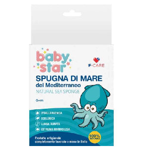 BABYSTAR SPUGNA MARE NATURALE
