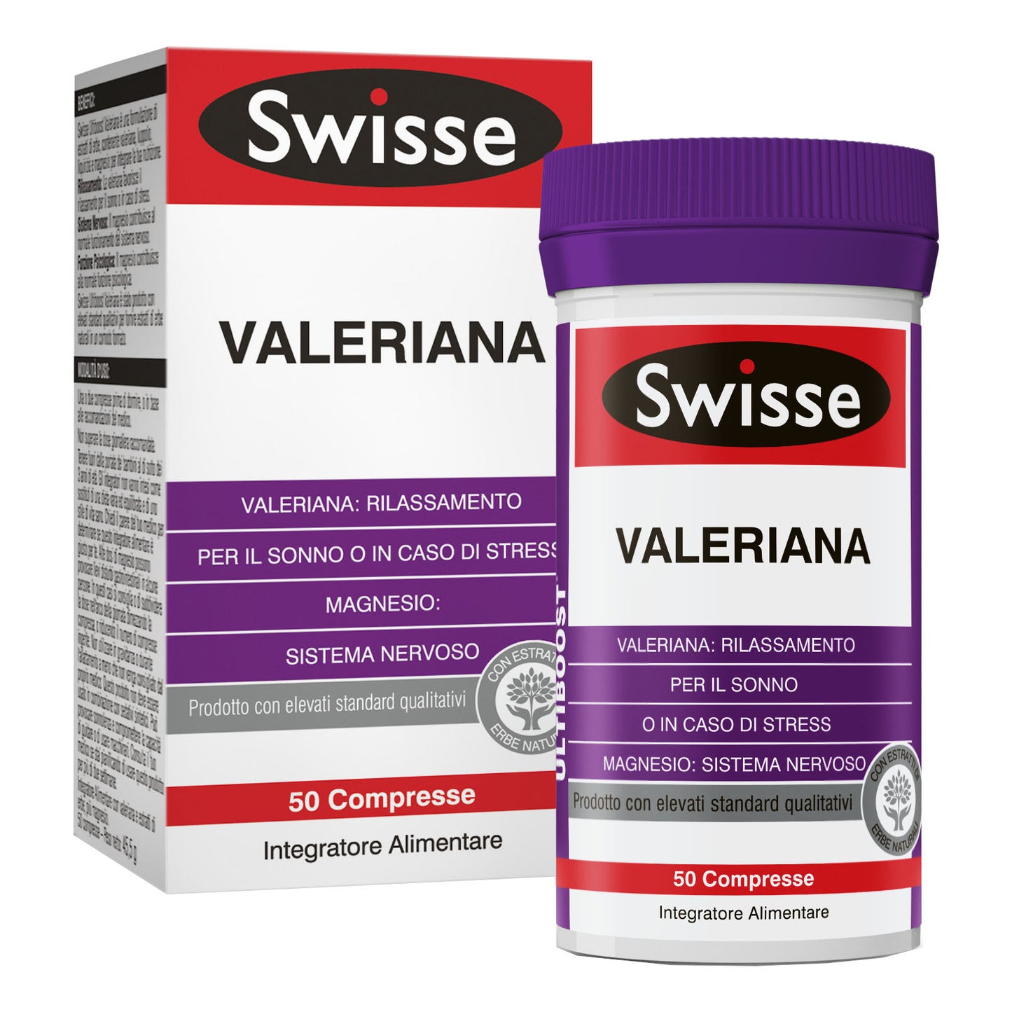 SWISSE VALERIANA 50CPR