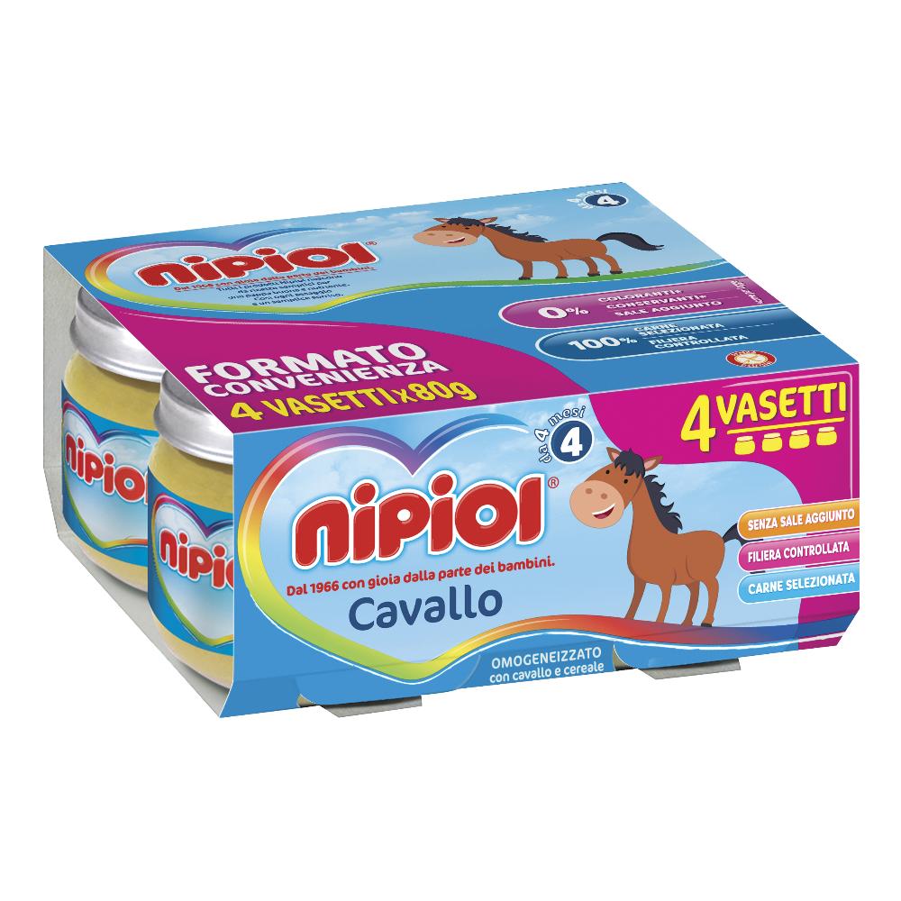 NIPIOL OMOG CAVALLO 4X80G