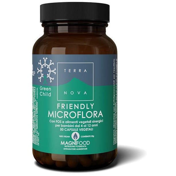 Terranova Friendly Microflora Green Child 50 Capsule