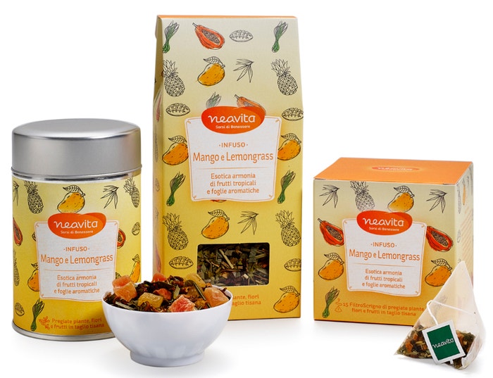 Neavita Ricarica Infuso Mango E Lemongrass 100g