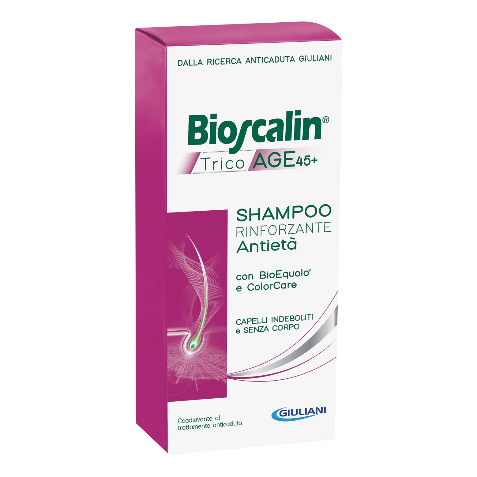 BIOSCALIN TRICOAGE 45+ VOL SFU