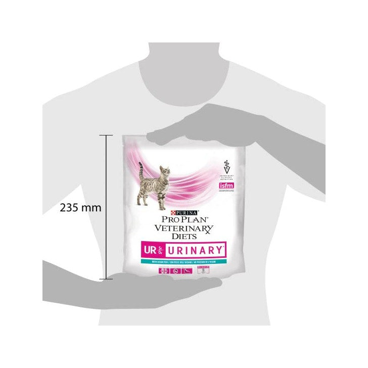 Purina Pro Plan Veterinary Diets Secco Gatto UR Urinary St/Ox Pesce Dell'Oceano Busta 350g