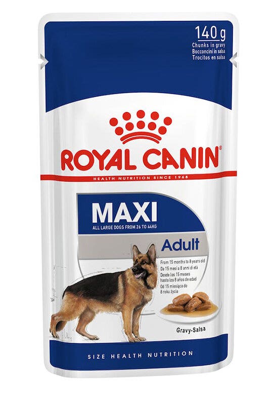 Royal Canin Maxi Adult Bocconcini In Salsa Per Cani 140g