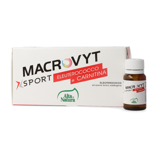 Macrovyt Sport Eleuterococco & Carnitina 10 Flaconcini