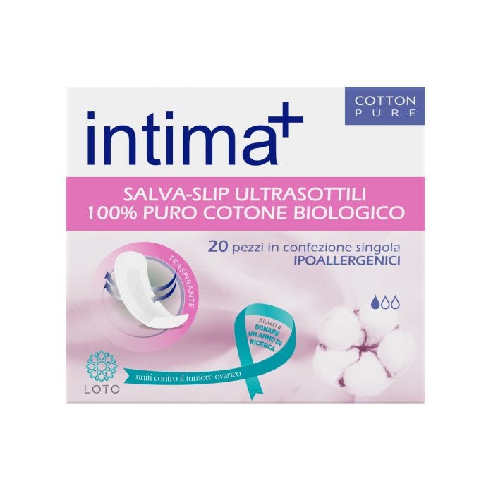 Intima+ Salvaslip In Cotone 20 Pezzi