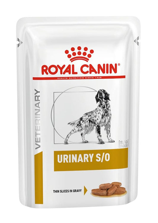 Royal Canin Veterinary Urinary S/O Straccetti In Salsa Per Cani Adulti Bustine 12x100g