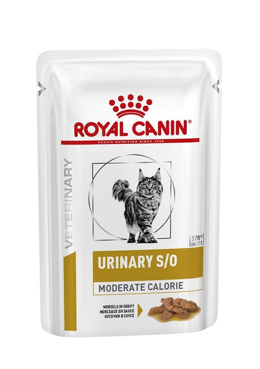 Royal Canin Urinary S/o Moderate Calorie Straccetti In Salsa Gatto 12x85g