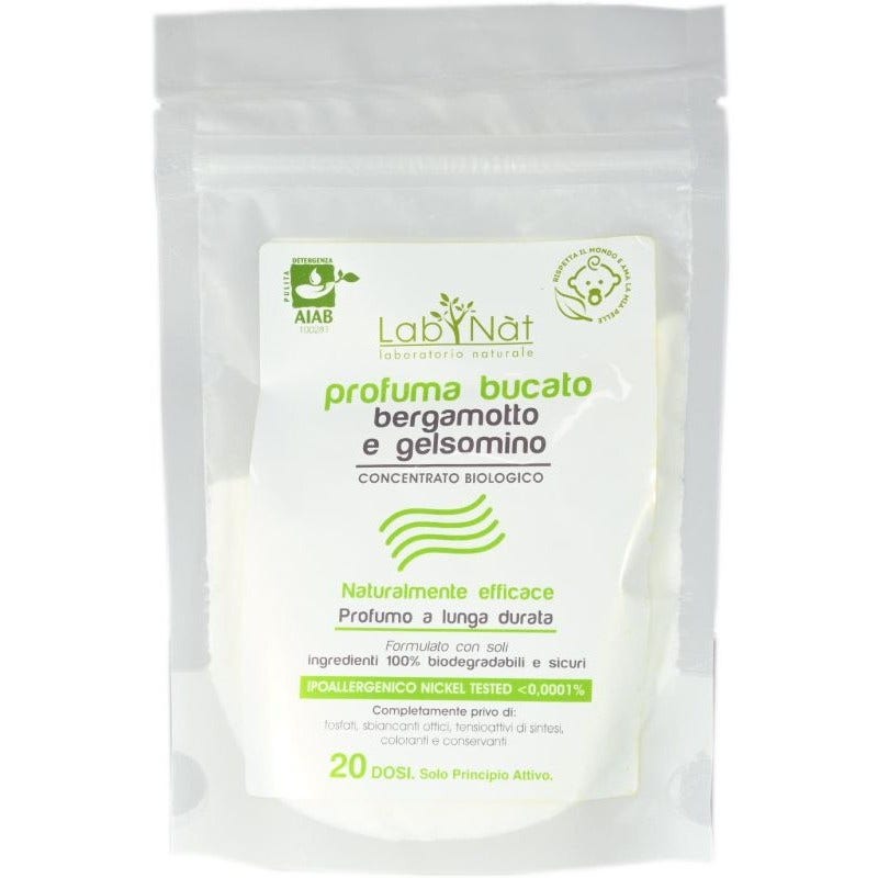 Lab Natù Profuma Bucato Bergamotto/Gelsomino 20 Dosi