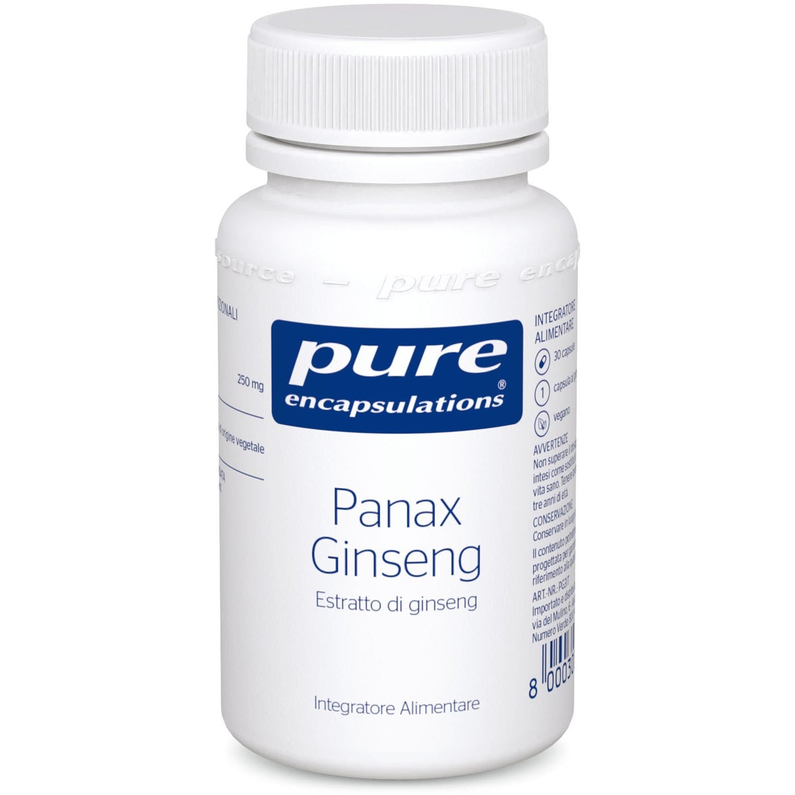 Pure Encapsulations Panax Ginseng 30 Capsule