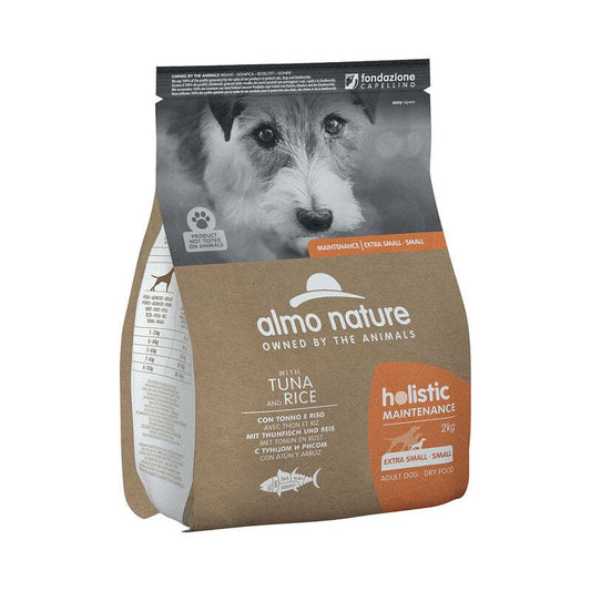 Almo Nature Holistic Maintenance Tonno E Riso Cani Adulti Taglia Mini E Piccola Sacco 2kg