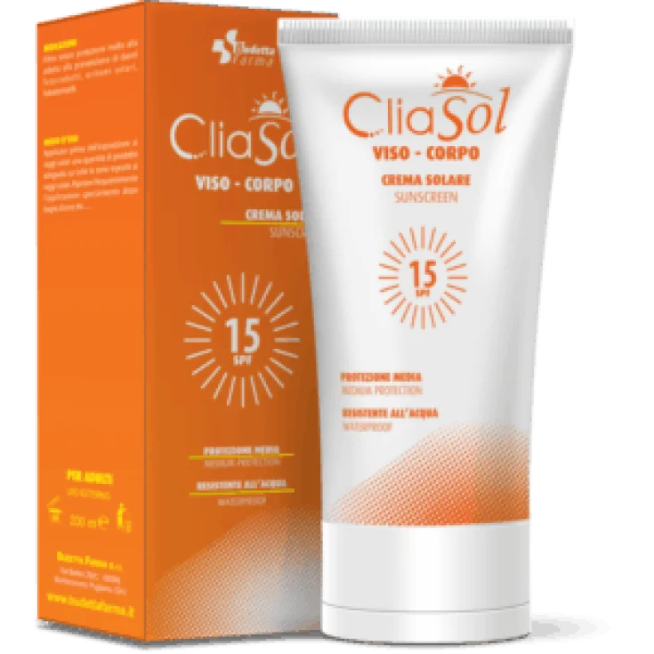 CliaSol Crema Solare SPF15 200ml