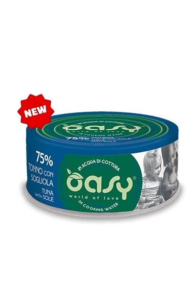 Oasy More Love Gatto Tonno con Sogliola 70g
