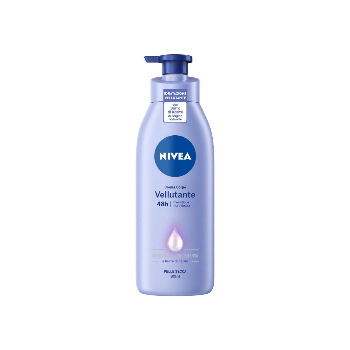 Nivea Crema Corpo Vellutante Con Burro di KaritÉ E Siero Idratazione Intensa 500ml