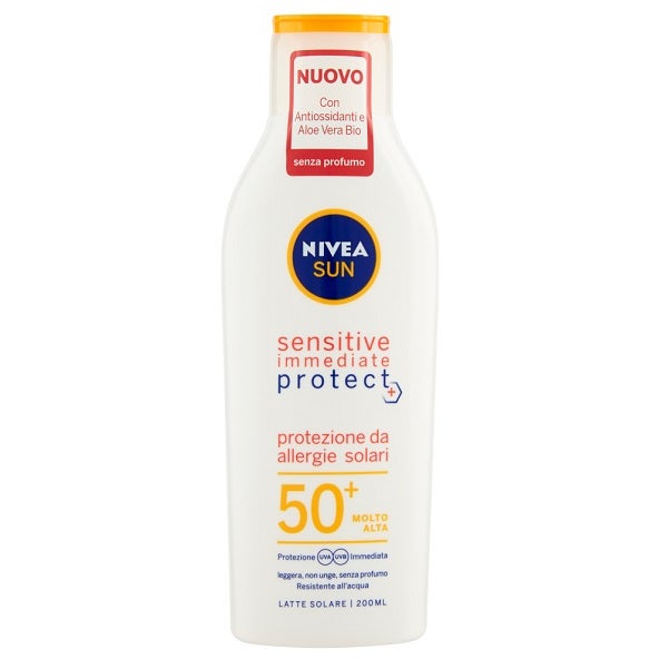 Nivea Sun Sensitive Immediate Protect Latte SPF50+ 200ml