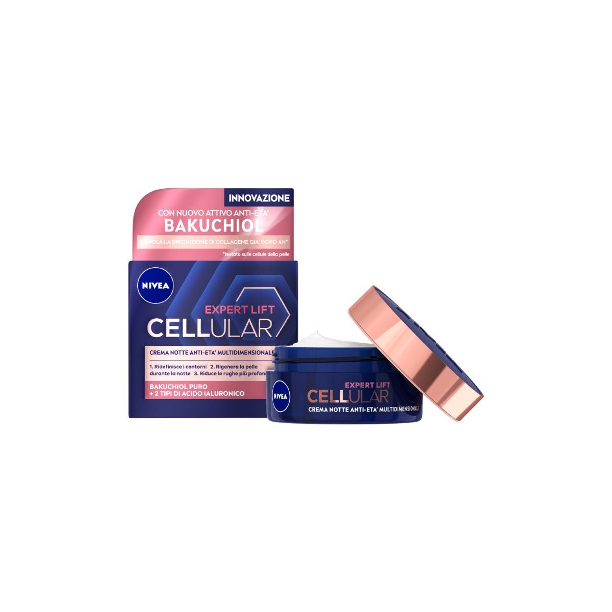 Nivea Cellular Expert Lift Crema Notte Anti-EtÀ Multidimensionale 50ml
