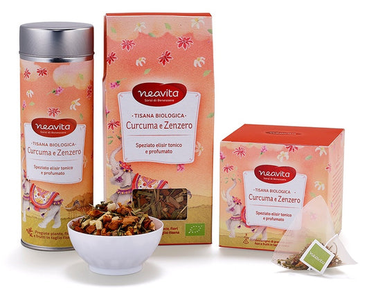 Neavita Ricarica Tisana Curcuma E Zenzero Bio 80g
