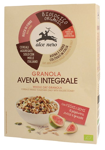 Alce Nero Granola Con Fichi-Semi Bio 300g