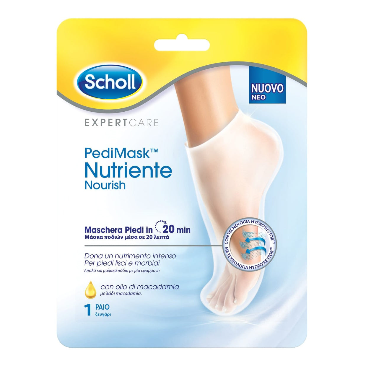 SCHOLL EXPERTCARE PED OLIO MAC