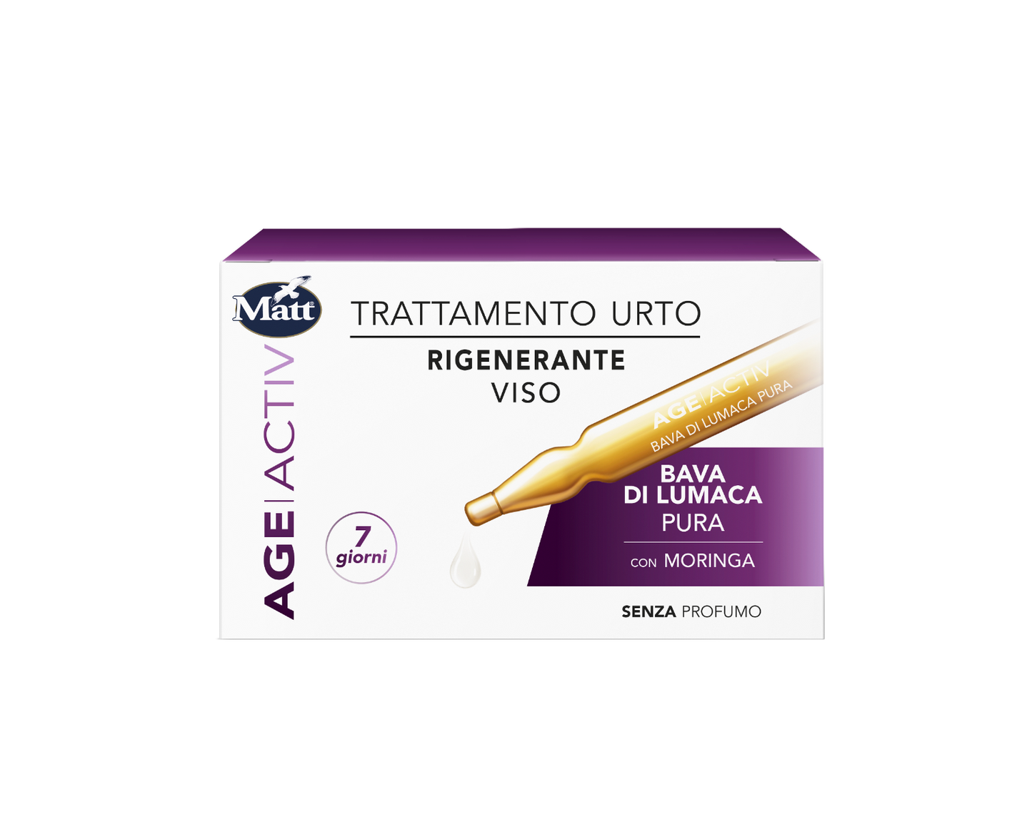 Matt Age Activ Trattamento Urto Rigenerante Viso 7 Fiale