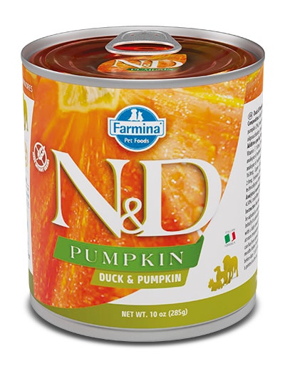 Farmina Natural & Delicious Pumpkin Con Anatra E Zucca Per Cani Adulti 285g