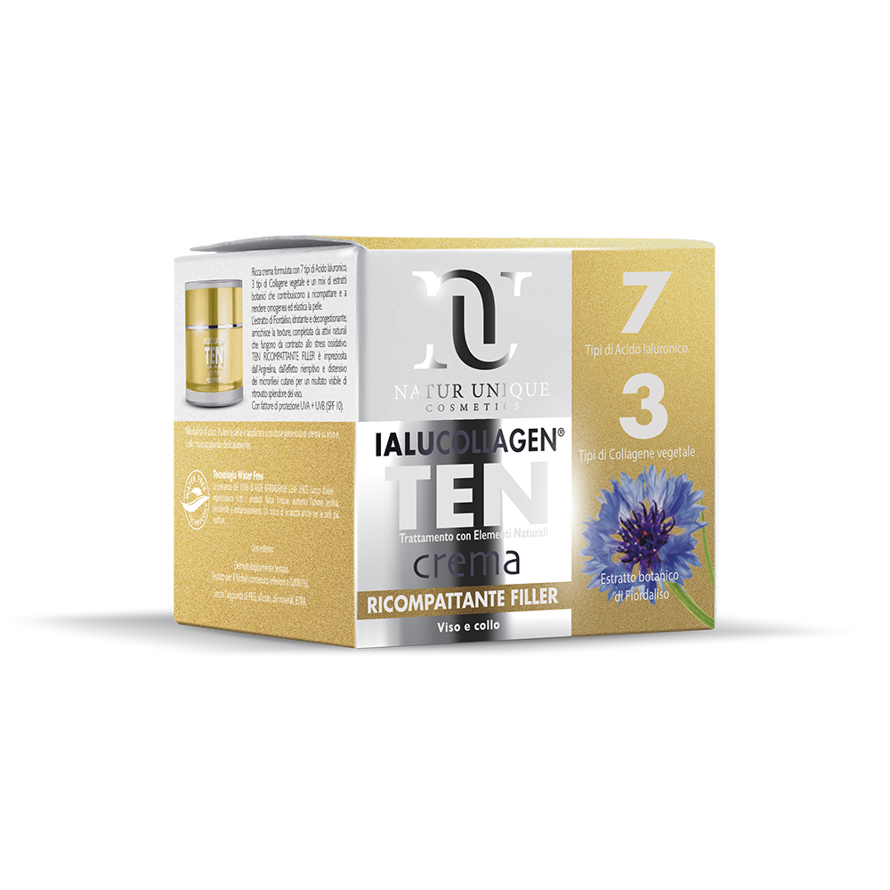 Natur Unique Ialucollagen Ten Crema Viso Ricompattante Filler 50ml