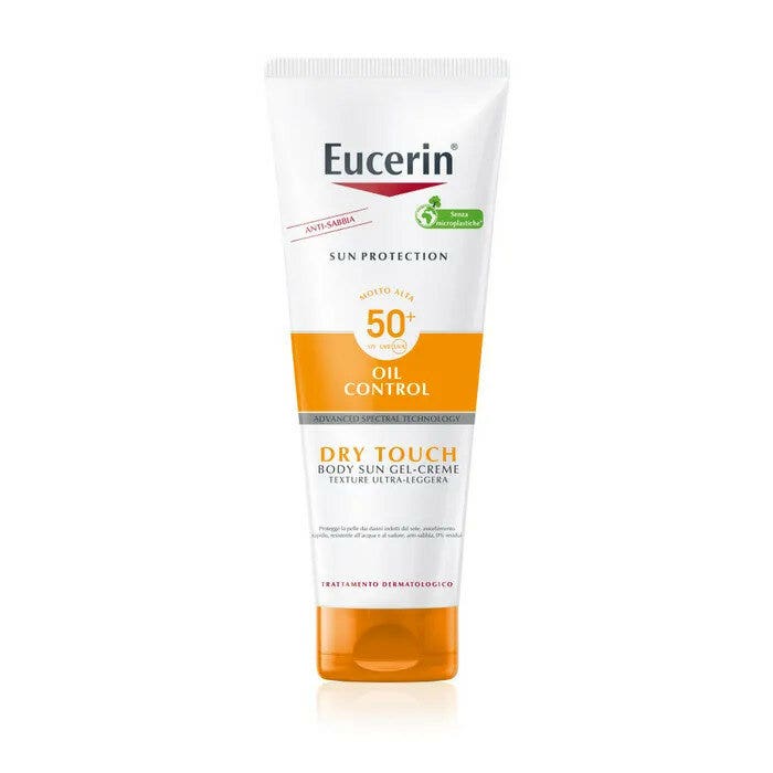 Eucerin Sensitive Protect Sun Crema-Gel Oil Control Dry Touch 200ml SPF50+