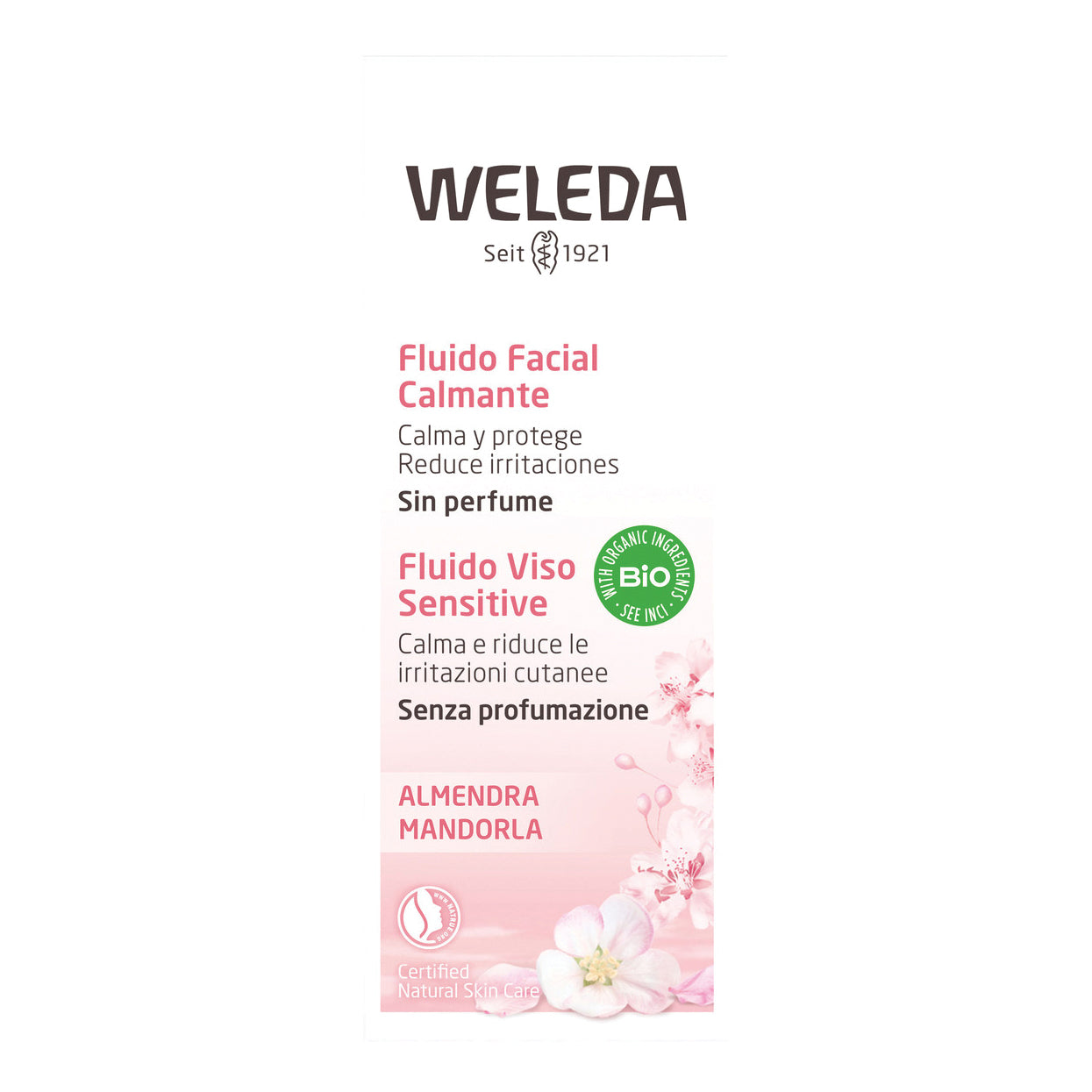 Weleda Fluido Viso Sensitive Mandorla 30ml
