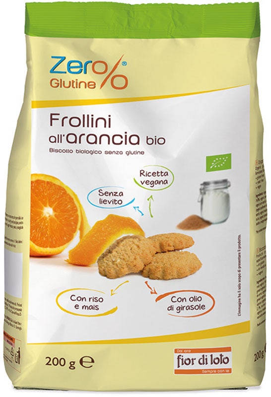 ZER%GLUT Frollini Riso/Aranc.