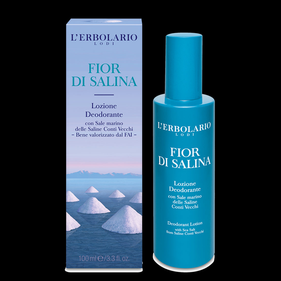L'Erbolario Fior Di Salina Lozione Deodorante Corpo 100ml