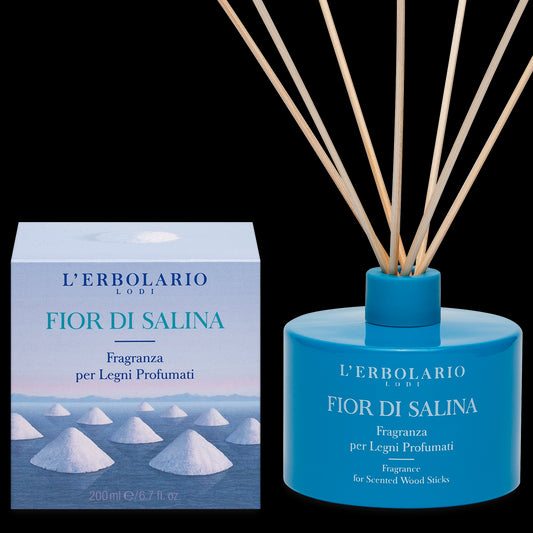 L'Erbolario Fragranza Per Legni Profumati Fior Di Salina 200ml