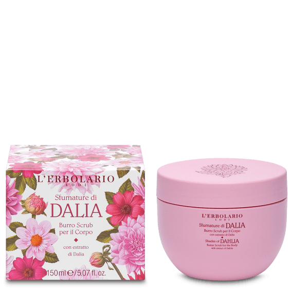 L'Erbolario Burro Scrub per il Corpo Sfumature di Dalia 150ml