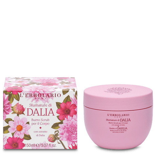 L'Erbolario Burro Scrub per il Corpo Sfumature di Dalia 150ml