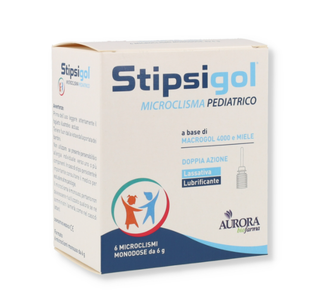 STIPSIGOL 6 MICROCLISMI PEDIATRICI 6 GRAMMI