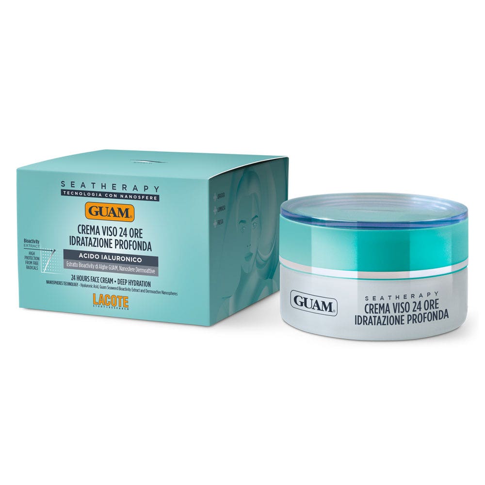 Guam Seatherapy Crema Viso 24 Ore 50ml
