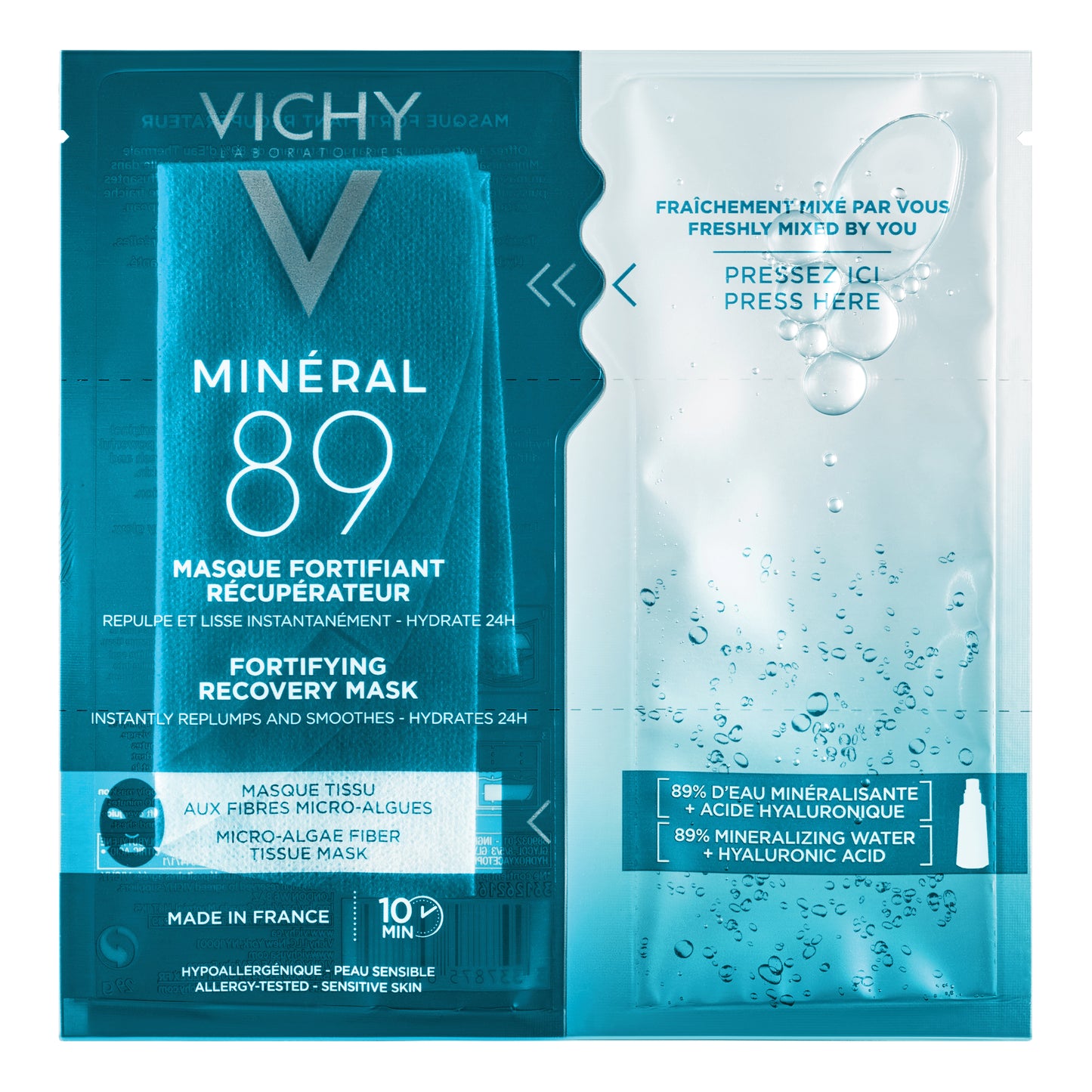 VICHY MINERAL 89 TISSUE MASK