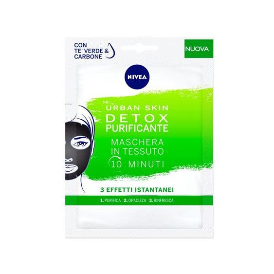 Nivea Urban Skin Detox Purificante In Tessuto 1 Pezzo